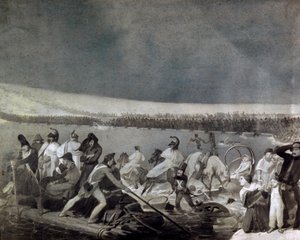 Retreat from Russia (1812): The Passage of the Beresina by the French Army (November 28)
