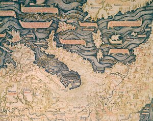 World map by Camaldolese monk Fra Mauro