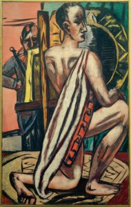 Academy I by Max Beckmann