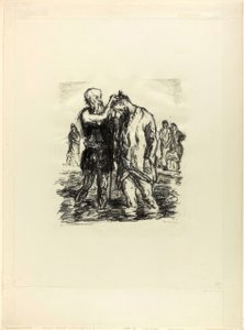 Baptism of Christ by Max Beckmann