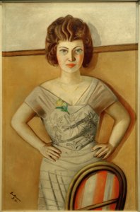 Portrait of Dr. Heidel. Portrait of a Romanian Woman by Max Beckmann