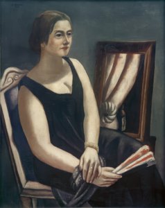 Portrait of Minna Beckmann-Tube by Max Beckmann