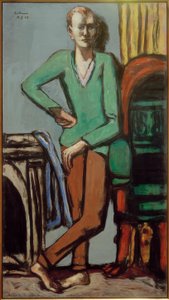 Portrait of Walter Barker by Max Beckmann