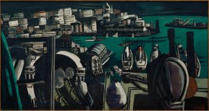 View of Genoa: The Port of Genoa