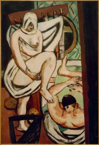 The Bath by Max Beckmann