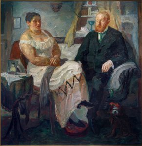 The Lovers by Max Beckmann
