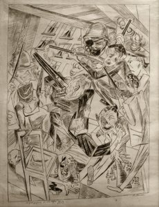 The Last Ones by Max Beckmann