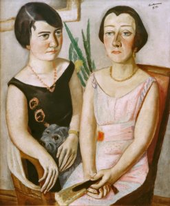 Double Portrait by Max Beckmann