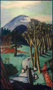 Golf Course Baden-Baden by Max Beckmann