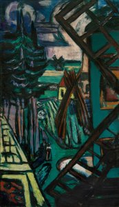 Large Landscape from Laren with Windmill