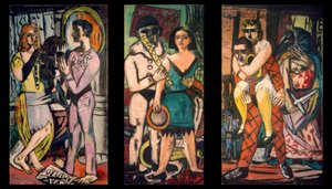 Carnival by Max Beckmann