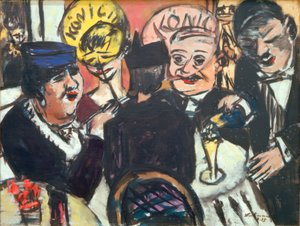 Queen-Bar by Max Beckmann