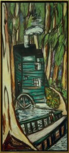 Mill in the Eucalyptus Forest (Mills College) by Max Beckmann