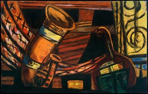 Orchestra by Max Beckmann