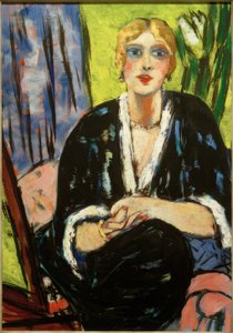 Portrait of Lilly von Schnitzler by Max Beckmann
