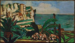 Riviera Landscape with Rocks