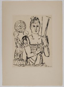 Shooting Gallery by Max Beckmann