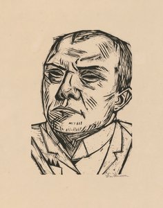 Self-Portrait by Max Beckmann