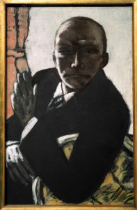 Self-Portrait in Black