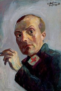 Self-portrait as a Male Nurse