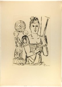 Shooting Gallery, plate four from Jahrmarkt