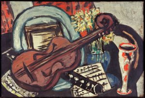Still Life with Violin and Flute