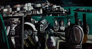 The Harbor of Genoa by Max Beckmann
