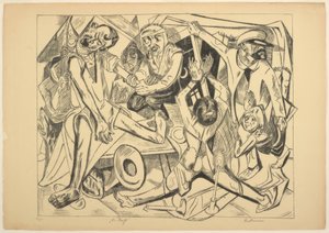 The Night, plate seven from Die Hölle