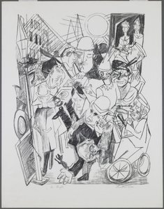 The Street (Hell, plate 3)