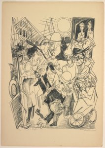 The Street, plate three from Die Hölle