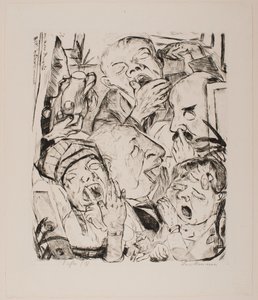 The Yawners (plate 7 from the portfolio 