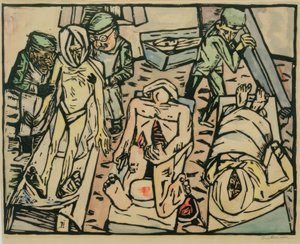 House of the Dead by Max Beckmann