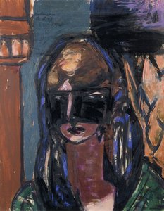 Woman with Mask