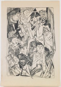 The Ideologists by Max Beckmann