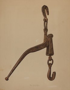 Log Load Tightener, 1939