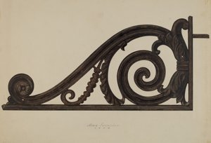 Scroll, 1938 by Max Fernekes