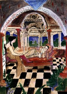 Apollinaire and His Muse by Max Jacob