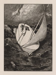 A Glove: The Rescue, 1880 by Max Klinger