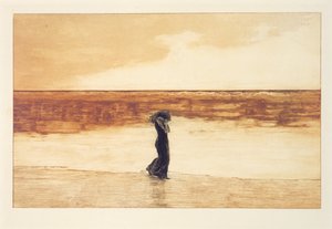Abandoned, Plate 5 from the Series “A Life: Opus VIII” by Max Klinger