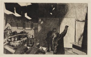 Nude Hall of the School of Arts and Crafts by Max Klinger