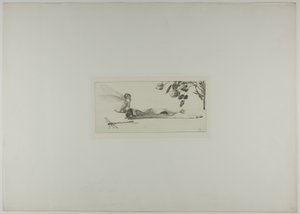 Cupid, plate ten from A Glove by Max Klinger