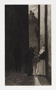 A Step (Dramas, Opus IX, Sheet 2) by Max Klinger