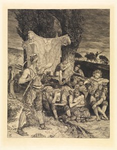 Misery (From Death, Second Part, Opus XI, Plate 7) by Max Klinger