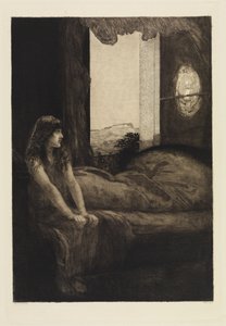 Awakening (A Love, Opus X, Plate 8) by Max Klinger