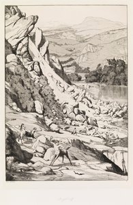 Landslide by Max Klinger