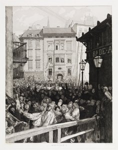 March Days I (Dramas, Opus IX, Sheet 8) by Max Klinger