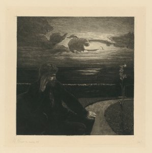 Night, from: Op. XI, Of Death by Max Klinger