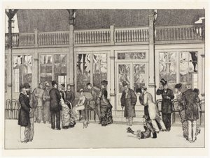 Place (A Glove, Opus VI, Plate 1) by Max Klinger