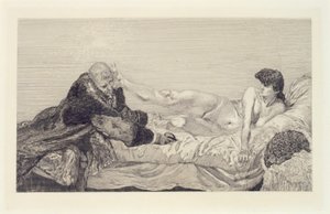 The Proposition, plate 6 from the series “A Life: Opus VIII” by Max Klinger