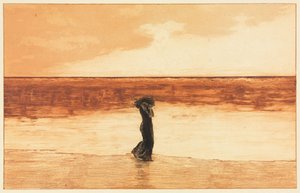 Abandoned (A Life, Opus VIII, Plate 5) by Max Klinger